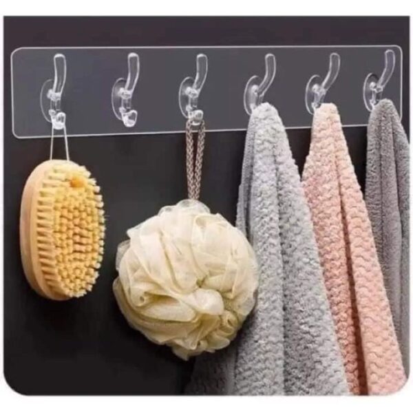 Flexible Wall Hook With 6 Hooks - Image 3