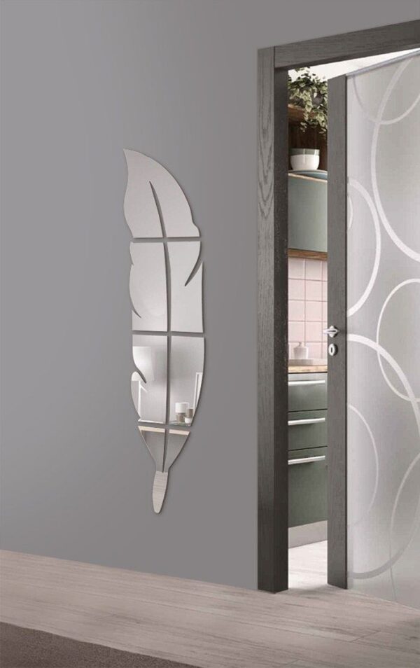 Acrylic Leaf Wall Decor 12*48 - Image 2