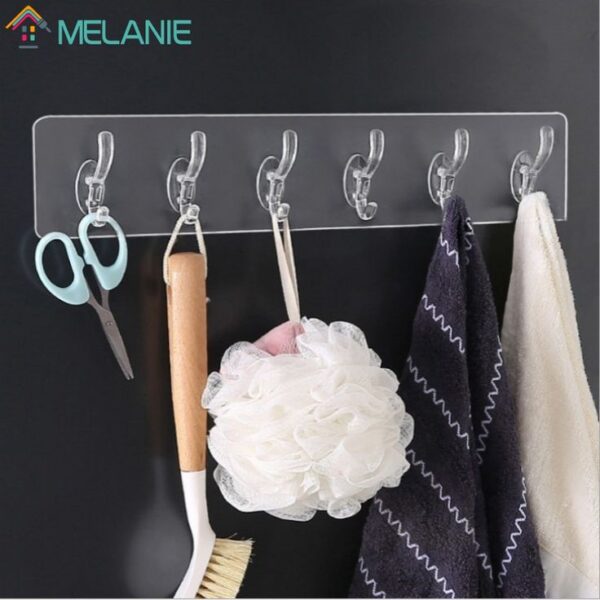 Flexible Wall Hook With 6 Hooks - Image 2