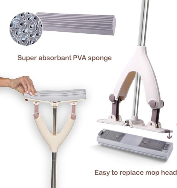 Floor Sponge Mop - Image 4