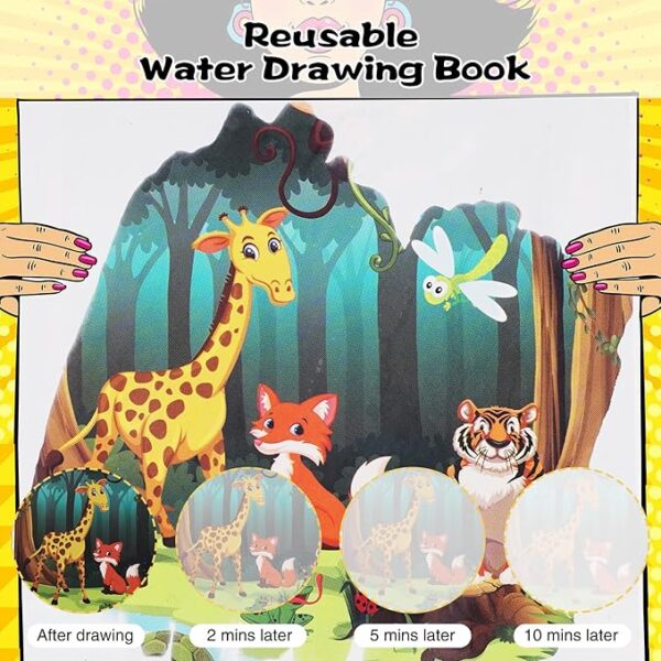 Kids Magic Water Book With Pen - Image 2