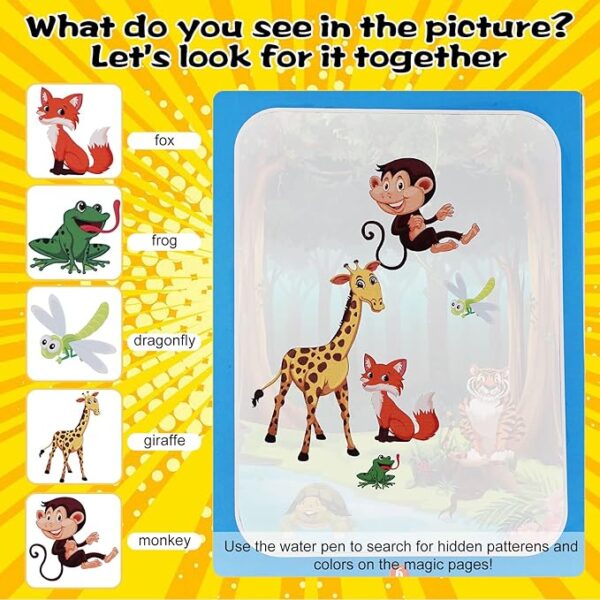 Kids Magic Water Book With Pen - Image 4