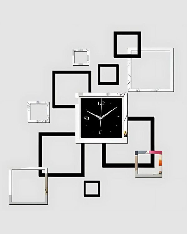 3D Acrylic Wall Clock