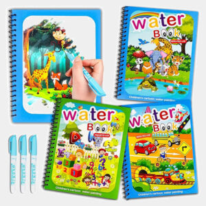 Kids Magic Water Book With Pen