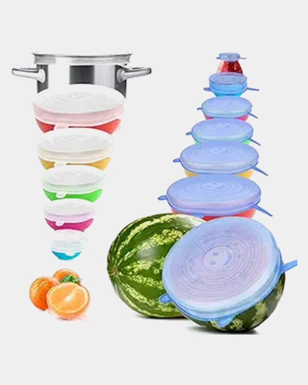 Lid Silicone Cover 6pc