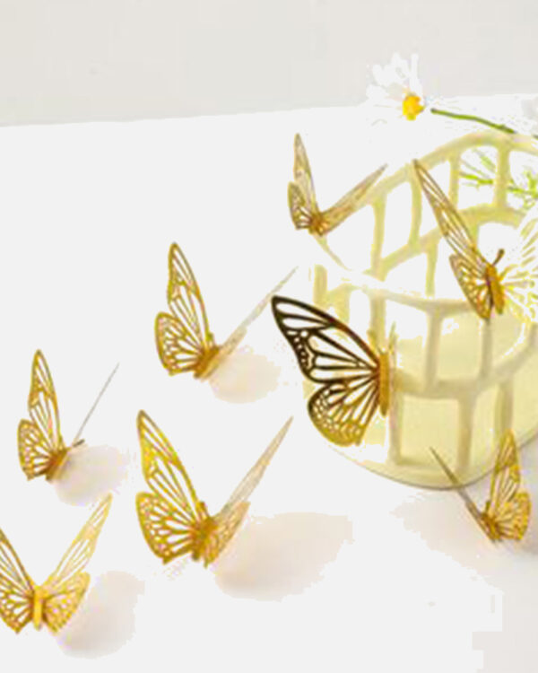 3D Acrylic Butterfly Wall Decor